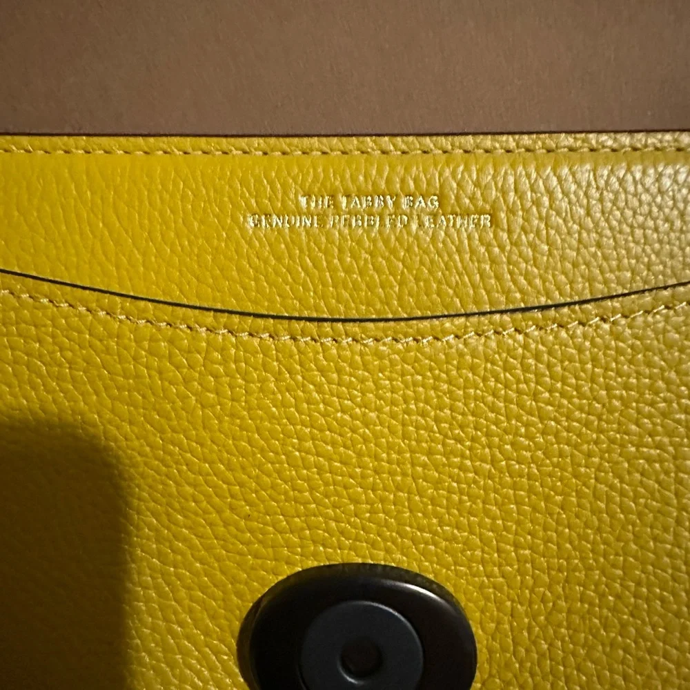 Coach Tabby 26 Mustard Yellow Crossbody Bag - Picture 3 of 13